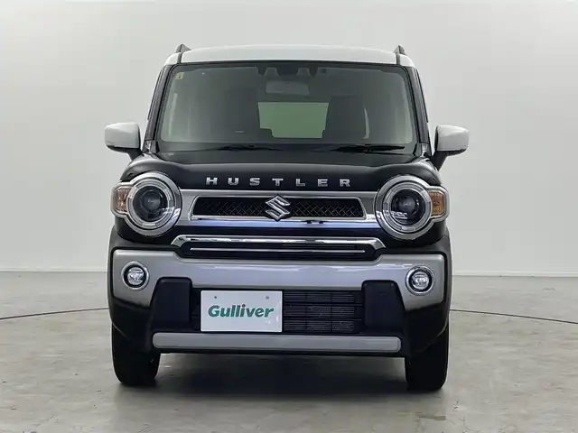 スズキ ハスラー Jスタイル 福井県 2022(令4)年 2.9万km ブルーイッシュブラックパール ４WD/ルーフレール/社外ディスプレイオーディオ/【AM/FM/Bluetooth/USB】/バックカメラ/ETC/シートヒーター（運転席/助手席）/プッシュスタート/スマートキー/オートライト/LEDヘッドライド/フォグランプ/純正フロアマット