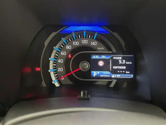 スズキ ハスラー Jスタイル 福井県 2022(令4)年 2.9万km ブルーイッシュブラックパール ４WD/ルーフレール/社外ディスプレイオーディオ/【AM/FM/Bluetooth/USB】/バックカメラ/ETC/シートヒーター（運転席/助手席）/プッシュスタート/スマートキー/オートライト/LEDヘッドライド/フォグランプ/純正フロアマット