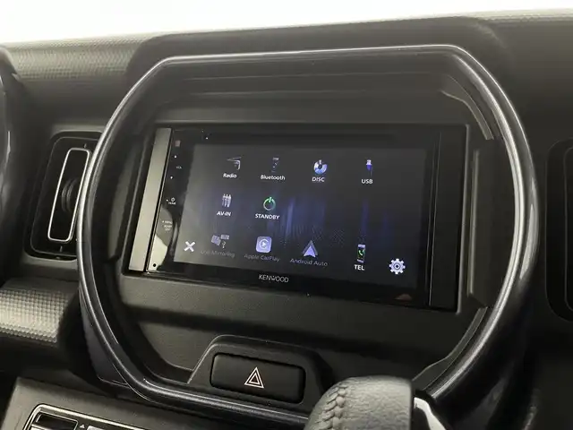 スズキ ハスラー Jスタイル 福井県 2022(令4)年 2.9万km ブルーイッシュブラックパール ４WD/ルーフレール/社外ディスプレイオーディオ/【AM/FM/Bluetooth/USB】/バックカメラ/ETC/シートヒーター（運転席/助手席）/プッシュスタート/スマートキー/オートライト/LEDヘッドライド/フォグランプ/純正フロアマット