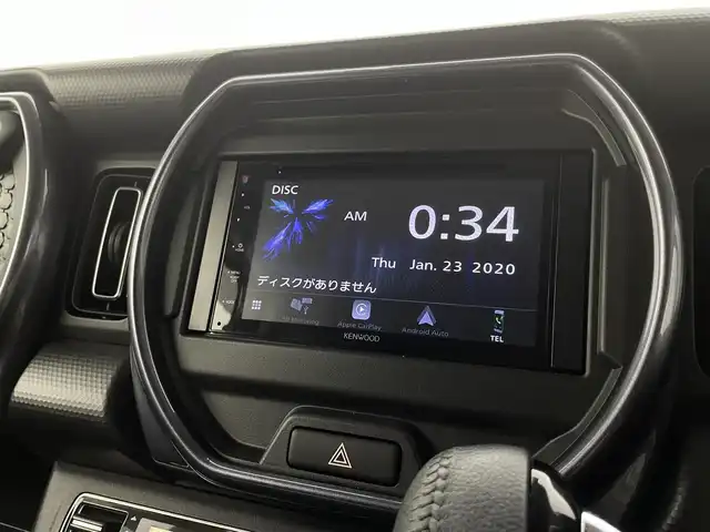 スズキ ハスラー Jスタイル 福井県 2022(令4)年 2.9万km ブルーイッシュブラックパール ４WD/ルーフレール/社外ディスプレイオーディオ/【AM/FM/Bluetooth/USB】/バックカメラ/ETC/シートヒーター（運転席/助手席）/プッシュスタート/スマートキー/オートライト/LEDヘッドライド/フォグランプ/純正フロアマット