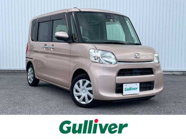 ダイハツ タント X SA Ⅲ 滋賀県 2018(平30)年 3.5万km ライトローズマイカメタリックⅡ 社外メモリナビ　バックカメラ　シートヒーター　衝突軽減　電動スライドドア　プッシュスタート　スマートアシストIII　オートライト　オートハイビーム　ＥＴＣ　ドライブレコーダー　ＥＴＣ　ロールシェード　禁煙