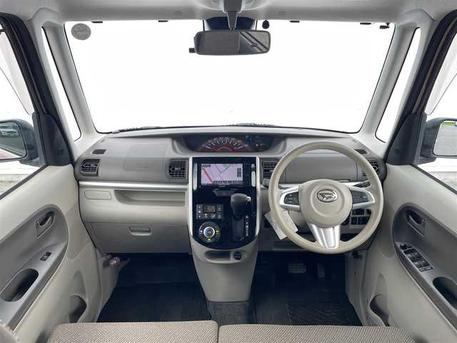 ダイハツ タント X SA Ⅲ 滋賀県 2018(平30)年 3.5万km ライトローズマイカメタリックⅡ 社外メモリナビ　バックカメラ　シートヒーター　衝突軽減　電動スライドドア　プッシュスタート　スマートアシストIII　オートライト　オートハイビーム　ＥＴＣ　ドライブレコーダー　ＥＴＣ　ロールシェード　禁煙
