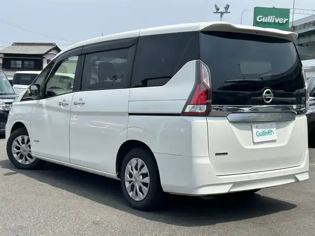 日産 セレナ X VセレクションⅡ 愛知県 2018(平30)年 5.2万km ブリリアントホワイトパール 純正ナビ/（AM/FM/SD/BT/CD/DVD)/フルセグTV/全方位カメラ/ビルトインETC/ドライブレコーダー/リヤフリップダウンモニター/パーキングアシスト/両側パワースライドドア/LEDヘッドライト/プッシュスタート/スマートキー/スペアキー/ドアバイザー/フロアマット