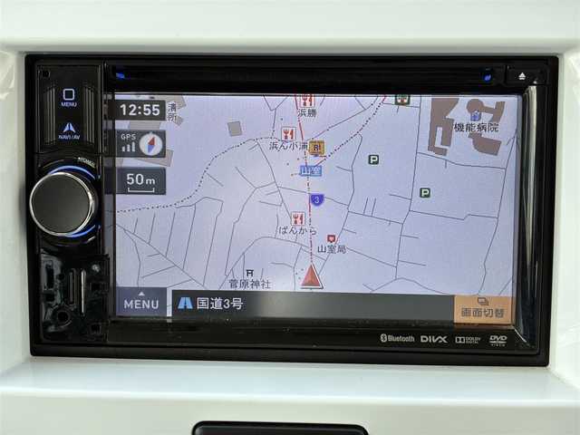 マツダ フレア クロスオーバー XS 熊本県 2014(平26)年 5.8万km ホワイトパール ワンオーナー/社外ナビ/【ワンセグ/CD/DVD/Bluetooth/ラジオ】/衝突被害軽減システム/アイドリングストップ/運転席シートヒーター/純正15インチAW/ドライブレコーダー（DRV-230）/ルーフレール/横滑り防止機能/オートライト/純正フロアマット/革巻きステアリング/保証書/取扱説明書