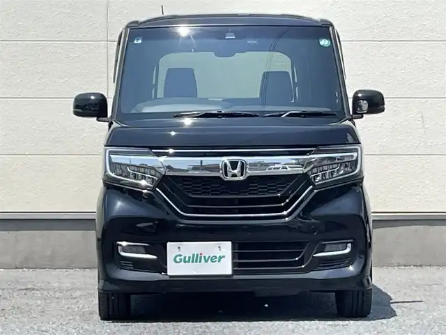 ホンダ Ｎ ＢＯＸ カスタム G L ターボ ホンダセンシング 茨城県 2018(平30)年 5.5万km クリスタルブラックパール 純正ナビ/Bluetooth/バックカメラ/フルセグTV/ホンダセンシング/両側パワスラ/ドライブレコーダー/オートライト/横滑り防止装置/純正LEDヘッドライト/純正AW/純正フロアマット/ETC