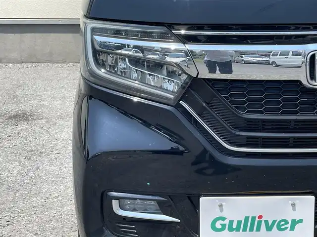 ホンダ Ｎ ＢＯＸ カスタム G L ターボ ホンダセンシング 茨城県 2018(平30)年 5.5万km クリスタルブラックパール 純正ナビ/Bluetooth/バックカメラ/フルセグTV/ホンダセンシング/両側パワスラ/ドライブレコーダー/オートライト/横滑り防止装置/純正LEDヘッドライト/純正AW/純正フロアマット/ETC