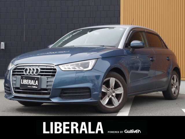 アウディ Ａ１ SB 1．0TFSI 埼玉県 2017(平29)年 9.6万km 青 パークセンサー/Bluetooth/MMIナビ/ワンセグTV/ETC/純正15インチAW/ハンドルスイッチ