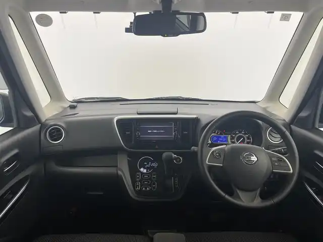 日産 デイズ ルークス ハイウェイスター Gターボ 富山県 2019(平31)年 6.7万km ブラック 純正ナビ（AM/FM/CD/DVD/AUX/BT）/フルセグTV/アラウンドビューモニター/両側パワースライドドア/クルーズコントロール/衝突被害軽減ブレーキ/レーンキープアシスト/オートマチックハイビーム/LEDヘッドライト/スマートキー/ドライブレコーダー/ETC/プッシュスタート/ドアバイザー/アイドリングストップ/純正フロアマット