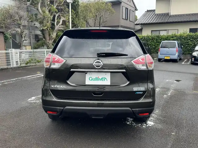 日産 エクストレイル 20X 静岡県 2014(平26)年 9.7万km チタニウムカーキ 4WD/社外HDDナビ（CN-HW860D)/フルセグTV/バックカメラ/ETC/ドライブレコーダー（ZDR016)/4WDモードスイッチ/ヒルディセントコントロール/前席シートヒーター/電動格納ミラー/フロアマット/ウィンカーミラー/フォグランプ/純正17インチAW/スマートキー（スペア有り）/プッシュスタート/取説