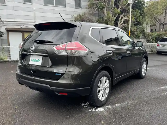 日産 エクストレイル 20X 静岡県 2014(平26)年 9.7万km チタニウムカーキ 4WD/社外HDDナビ（CN-HW860D)/フルセグTV/バックカメラ/ETC/ドライブレコーダー（ZDR016)/4WDモードスイッチ/ヒルディセントコントロール/前席シートヒーター/電動格納ミラー/フロアマット/ウィンカーミラー/フォグランプ/純正17インチAW/スマートキー（スペア有り）/プッシュスタート/取説