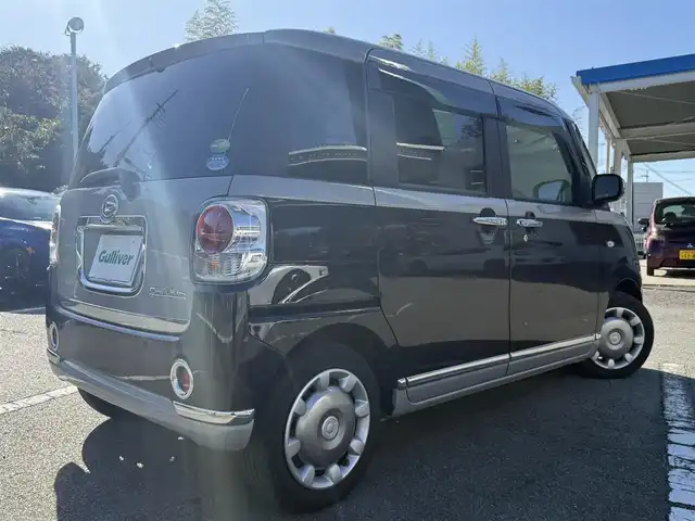 ダイハツ ムーヴ キャンバス G メイクアップ SA Ⅲ 兵庫県 2017(平29)年 6.4万km スムースグレーマイカメタリック/ブラックマイカメタリック 2トーン 純正8インチナビ/パノラマモニター/フルセグTV/純正ドラレコ/ETC/両側パワースライドドア/LEDヘッドライト/フォグ/オートライト/オートハイビーム/誤発進抑制御機能/コーナーセンサー（F/R）/プッシュスタート＆スマートキー2個