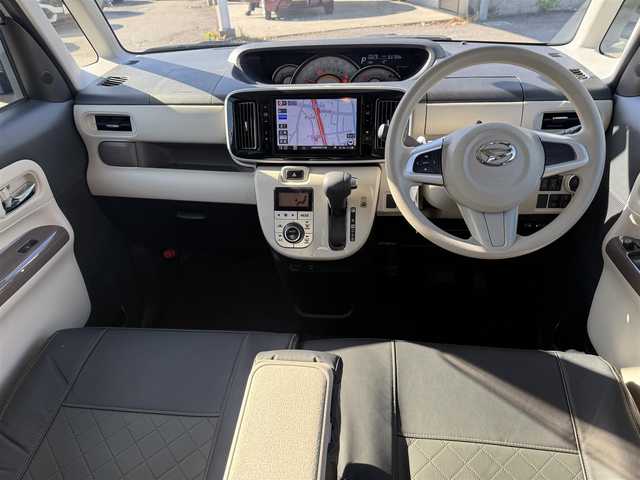 ダイハツ ムーヴ キャンバス G メイクアップ SA Ⅲ 兵庫県 2017(平29)年 6.4万km スムースグレーマイカメタリック/ブラックマイカメタリック 2トーン 純正8インチナビ/パノラマモニター/フルセグTV/純正ドラレコ/ETC/両側パワースライドドア/LEDヘッドライト/フォグ/オートライト/オートハイビーム/誤発進抑制御機能/コーナーセンサー（F/R）/プッシュスタート＆スマートキー2個