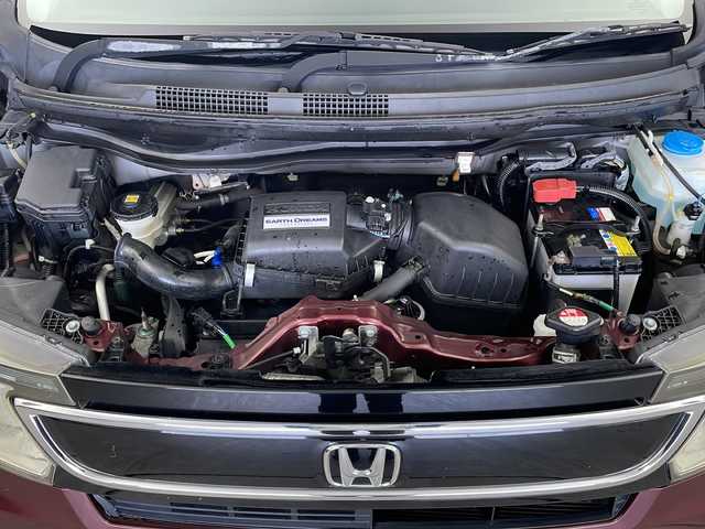 ホンダ Ｎ ＷＧＮ G コンフォートパッケージ 栃木県 2014(平26)年 4.2万km プレミアムディープロッソパール 純正ナビ/CD/USB/AUX/SD/CTBA（シティブレーキアクティブシステム）/バックカメラ/横滑り防止装置/AUTOライト/スマートキー/D/N席シートヒーター/電動格納ミラー/純正フロアマット/ドアバイザー