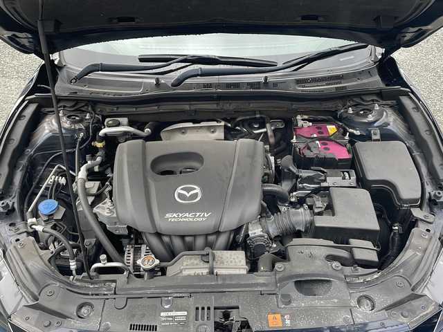 マツダ アクセラ スポーツ 15S 大阪府 2014(平26)年 6.4万km ディープクリスタルブルーマイカ 純正ナビ/BTオーディオ/フルセグテレビ/CD/DVD/バックカメラ/ETC/革巻きステアリング/純正AW（サマータイヤ）4本/純正フロアマット/ドアバイザー/オートライト/フォグランプ/クルーズコントロール/アイドリングストップ/スペアキー