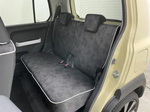 スズキ ハスラー G 岡山県 2016(平28)年 4.9万km シフォンアイボリーM メモリナビ（MDV-D503）/（CD/DVD/BT/フルセグ/USB)/シートヒーター（運転席/助手席）/スズキセーフティ/社外ツイーター/横滑り防止/１６インチＡＷ/プッシュスタート/アイドリングストップ/禁煙車/純正フロアマット/スマートキー×1