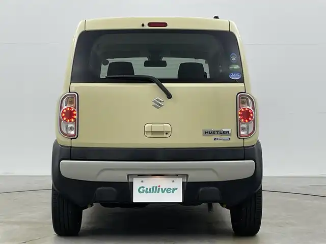 スズキ ハスラー G 岡山県 2016(平28)年 4.9万km シフォンアイボリーM メモリナビ（MDV-D503）/（CD/DVD/BT/フルセグ/USB)/シートヒーター（運転席/助手席）/スズキセーフティ/社外ツイーター/横滑り防止/１６インチＡＷ/プッシュスタート/アイドリングストップ/禁煙車/純正フロアマット/スマートキー×1