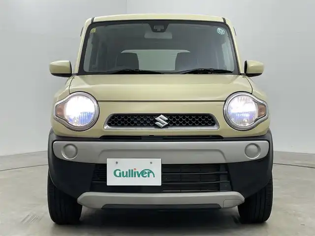 スズキ ハスラー G 岡山県 2016(平28)年 4.9万km シフォンアイボリーM メモリナビ（MDV-D503）/（CD/DVD/BT/フルセグ/USB)/シートヒーター（運転席/助手席）/スズキセーフティ/社外ツイーター/横滑り防止/１６インチＡＷ/プッシュスタート/アイドリングストップ/禁煙車/純正フロアマット/スマートキー×1