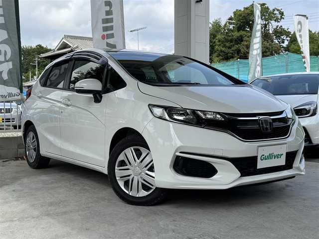 ホンダ フィット 13G F 兵庫県 2019(令1)年 1.5万km タフタホワイトⅢ ホンダセンシング/社外メモリーナビ/Bluetooth接続可/レーダークルコン/プッシュスタート/スマートキー×2あります/ビルトインETC
