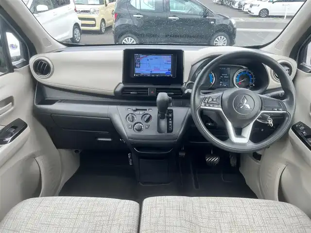三菱 ｅＫワゴン M 島根県 2019(令1)年 8.5万km ミントブルーメタリック 社外メモリナビ　/Ｂｌｕｅｔｏｏｔｈ/バックカメラ　/ＥＴＣ　/前席シートヒーター　/前後コーナーセンサー　/衝突軽減ブレーキ　/横滑り防止装置/アイドリングストップ/純正フロアマット