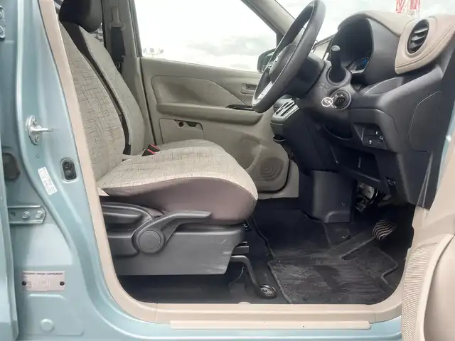 三菱 ｅＫワゴン M 島根県 2019(令1)年 8.5万km ミントブルーメタリック 社外メモリナビ　/Ｂｌｕｅｔｏｏｔｈ/バックカメラ　/ＥＴＣ　/前席シートヒーター　/前後コーナーセンサー　/衝突軽減ブレーキ　/横滑り防止装置/アイドリングストップ/純正フロアマット