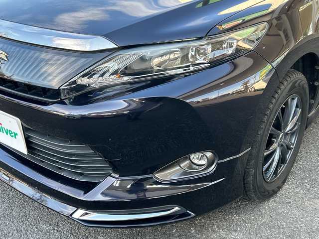 トヨタ ハリアー ハイブリッド プレミアム 埼玉県 2014(平26)年 11.8万km スパークリングブラックパールクリスタルシャイン 純正ナビ/フルセグ/DVD/CD/SD/BT/FM/AM/サンルーフ　/モデリスタエアロ/バックカメラ　/ビルトインＥＴＣ　/クルーズコントロール　/レーンキープアシスト　/パワーバックドア　/運転席パワーシート　/オートライト/オートハイビーム　/ステアリングスイッチ/横滑り防止/スマートキー２本　/保証書　/取扱説明書