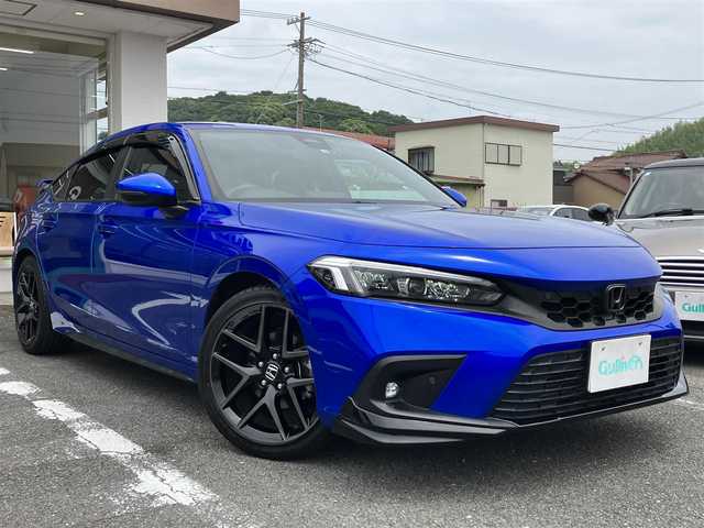 ホンダ シビック EX 三重県 2022(令4)年 2.5万km プレミアムクリスタルブルークリスタル ♪ワンオーナー/♪走行24377km/♪6速マニュアル/ターボ/♪BOSSサウンド/ホンダセンシング/・衝突軽減ブレーキ(CMBS)/・踏み間違い衝突軽減システム/・アダプティブクルーズコントロール(ACC)/・車線維持支援システム(LKAS)/・路外逸脱抑制機能/・先行車発進お知らせ機能/・標識認識機能/・オートハイビーム/ブラインドスポットインフォメーション/Honda CONNECTディスプレイ/・ナビゲーション/・フルセグ・USB/・Bluetoothオーディオ/・Apple Car Play/・Android Auto/・バックカメラ/スマートキー/プッシュスタート/ワイヤレス充電/USBポート(充電)/前後ドライブレコーダー/ハーフレザーシート/前席パワーシート/前席シートヒーター/オートブレーキホールド/コーナーセンサー/アイドリングストップ/純正18インチAW/LEDヘッドライト/LEDフォグライト/オートライト/オートワイパー/オートリトラクタブルミラー/ウィンカーミラー/革巻ステアリング/ステアリングスイッチ/フロアマット/ドアバイザー/プライバシーガラス/ビルトインETC2.0/サイド/カーテン/ニーエアバック