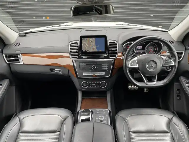 メルセデス・ベンツ ＧＬＳ３５０ｄ 4マチックスポーツ 三重県 2016(平28)年 8.4万km ダイヤモンドホワイト ACC/パノラミックスライディングルーフ　/黒革シート/harman/kardon/純正ナビ/全方位カメラ/フルセグTV/シートヒーター/温冷機能付きカップホルダー/電動格納サードシート/純正21インチアルミホイール/ETC/電動リアゲート/AppleCarPlay/AndroidAuto/スペアキー