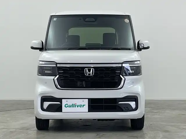ホンダ Ｎ ＢＯＸ カスタム ターボ 群馬県 2025(令7)年 0.1万km プラチナホワイトパール 純正８型ディスプレイオーディオ　バックカメラ　ホンダセンシング　アダプティブクルーズコントロール　レーンキープアシスト　シートヒーター　ＥＴＣ２．０　オートマチックハイビーム　コーナーセンサー　禁煙車