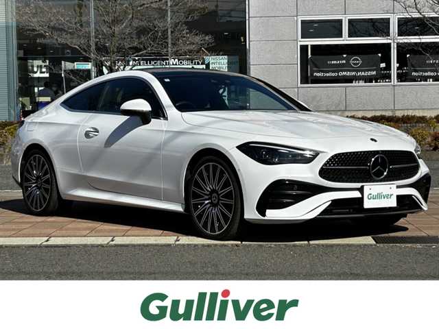 メルセデス・ベンツ Ｍ・ベンツ ＣＬＥ２００ クーペ スポーツ 福島県 2024(令6)年 0.9万km 白 カラーコード：885（オパリスホワイト）/ワンオーナー/パノラミックススライディングルーフ/ドライバーズパッケージ/・リア、アクスルステアリング/・ダイナミックボディコントロールサスペンション/・20インチAMGアルミホイール/レザーエクスクルーシブパッケージ/・本革シート/・ヘッドアップディスプレイ/・ブルメスターサラウンドシステム/・シートベンチレーター/・エアバランスパッケージ/・マルチコントロールバックパッケージ/レーダーセーフティパッケージ/・アクティブディスタンスアシストディストロニック/・アクティブステアリングアシスト/・アクティブレーンキーピングアシスト/・アクティブレーンチェンジアシスト/360°カメラ/デジタルライト/アダプティブハイビームアシスト・プラス/メモリー付パワーシート/パワーバックドア/キーレスゴー/ワイヤレスチャージング