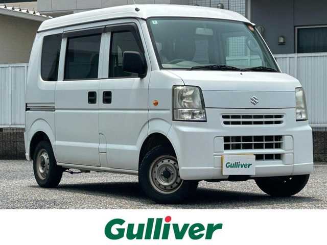 スズキ エブリイ PA 愛知県 2013(平25)年 7.6万km スペリアホワイト オーディオプレイヤー/(FM/AM/CD)/純正フロアマット/両側スライドドア/リモコンキー
