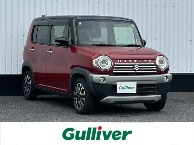 スズキ ハスラー Jスタイル Ⅱ 千葉県 2016(平28)年 5万km フェニックスレッドパール/ブルーイッシュブラックパール 純正メモリナビ/(BT　フルセグTV　Apple Car Play CD DVD)/全方位カメラ/衝突被害軽減システム/ハーフレザーシート/横滑り防止装置/ETC/アイドリングストップ/HIDヘッドライト/フォグランプ/オートライト/ウィンカーミラー/電動格納ミラー/純正15インチAW/シートヒーター/シートリフター/プッシュスタート/スマートキー/フロアマット/ドアバイザー/取扱説明書/保証書”