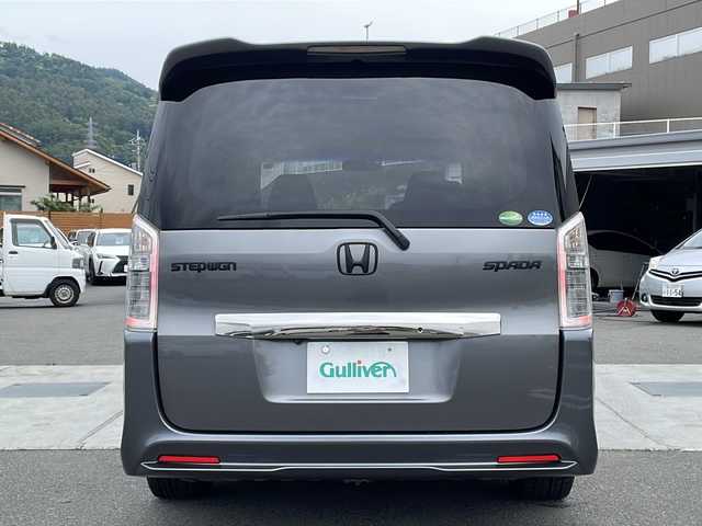 ホンダ ステップワゴン スパーダ Z クールスピリット 山梨県 2012(平24)年 11.8万km ポリッシュドメタルメタリック 純正ナビ/TV／ＣＤ／ＤＶＤ/バックモニター/ＥＴＣ　/クルーズコントロール/両側パワースライドドア/オートライト/純正１７ＡＷ/純正フロアマット/スマートキー　/オートエアコン/アイドリングストップ