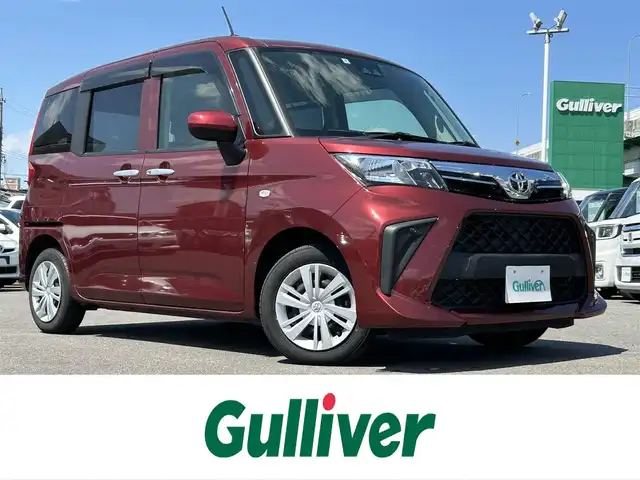 トヨタ ルーミー X 愛知県 2022(令4)年 3万km ファイアークォーツレッドM SDナビ/ワンセグTV/バックカメラ/助手席側パワースライドドア