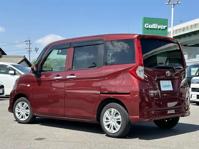トヨタ ルーミー X 愛知県 2022(令4)年 3万km ファイアークォーツレッドM SDナビ/ワンセグTV/バックカメラ/助手席側パワースライドドア