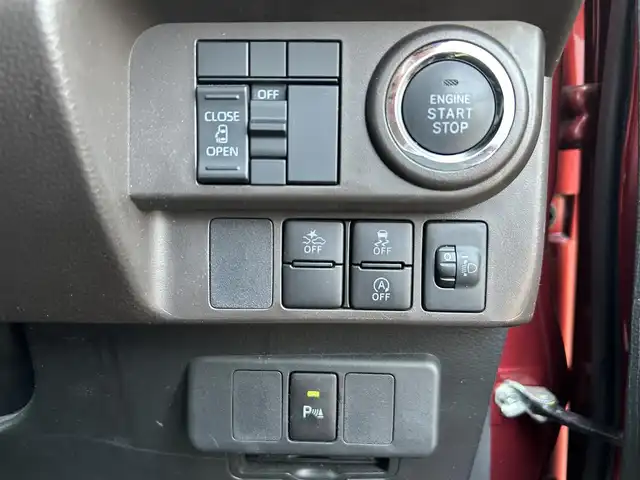 トヨタ ルーミー X 愛知県 2022(令4)年 3万km ファイアークォーツレッドM SDナビ/ワンセグTV/バックカメラ/助手席側パワースライドドア