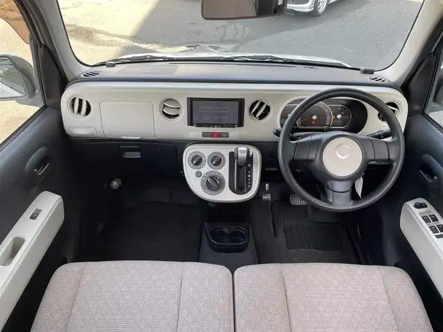 ダイハツ ミラ ココア L 島根県 2015(平27)年 8.2万km パールホワイトⅢ 社外SDナビ(Bluetooth/AM/FM)/CD/DVD/フルセグTV/ETC/ドリンクホルダー/ドアバイザー/禁煙車/エコアイドル機能/ベンチシート/純正フロアマット/盗難防止装置/エアバック(運転席・助手席)/ABS