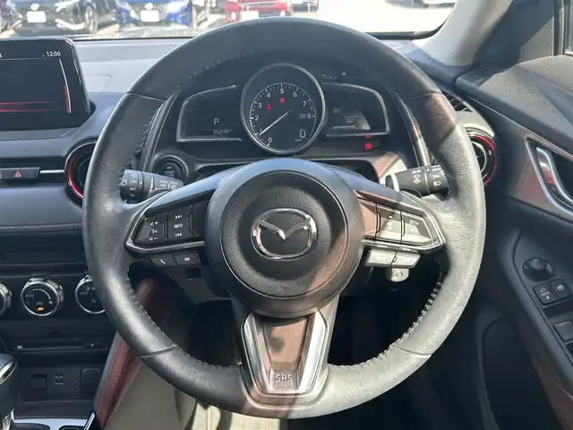 マツダ ＣＸ－３ 20S プロアクティブ 静岡県 2017(平29)年 2.7万km ジェットブラックマイカ 純正ナビ/　（フルセグTV/Bluetooth/DVD）/衝突被害軽減システム/横滑り防止装置/前後コーナーセンサー/レーンキープアシスト/ヘッドアップディスプレイ/ブラインドスポットモニター/クルーズコントロール/バックカメラ/ハーフレザーシート/運転席パワーシート/シートメモリー/前席シートヒーター/ステアリングヒーター/ビルトインETC/プッシュスタート/スマートキー/スペアキー/LEDヘッドライト/オートハイビーム/オートライト/純正18インチアルミホイール/純正フロアマット/保証書/取扱説明書