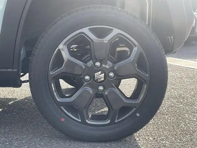 スズキ ハスラー タフワイルド 広島県 2025(令7)年 0.2万km オフブルーメタリック/ブラック 2トーン スズキセーフティ/純正9インチナビ/（CD/DVD/Bluetooth/フルセグTV）/全方位カメラ/ETC/本革巻ステアリング/ステアリングリモコン/運転席・助手席シートヒーター/シートバックテーブル/純正LEDヘッドライト/純正15インチAW/スペアキー/プッシュスタート/コーナーセンサー/アイドリングストップ