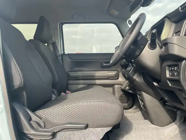 スズキ ハスラー タフワイルド 広島県 2025(令7)年 0.2万km オフブルーメタリック/ブラック 2トーン スズキセーフティ/純正9インチナビ/（CD/DVD/Bluetooth/フルセグTV）/全方位カメラ/ETC/本革巻ステアリング/ステアリングリモコン/運転席・助手席シートヒーター/シートバックテーブル/純正LEDヘッドライト/純正15インチAW/スペアキー/プッシュスタート/コーナーセンサー/アイドリングストップ