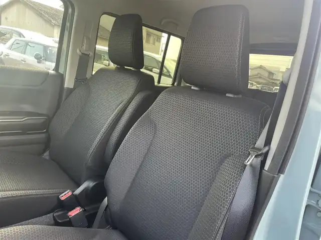 スズキ ハスラー タフワイルド 広島県 2025(令7)年 0.2万km オフブルーメタリック/ブラック 2トーン スズキセーフティ/純正9インチナビ/（CD/DVD/Bluetooth/フルセグTV）/全方位カメラ/ETC/本革巻ステアリング/ステアリングリモコン/運転席・助手席シートヒーター/シートバックテーブル/純正LEDヘッドライト/純正15インチAW/スペアキー/プッシュスタート/コーナーセンサー/アイドリングストップ