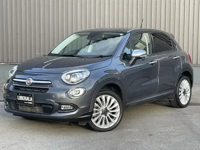 フィアット ５００Ｘ ポップスタープラス 青森県 2018(平30)年 3.6万km グレー レーダークルーズコントロール/ブラインドスポットモニター/パドルシフト/バックカメラ/ドライブレコーダー/ETC/Bluetooth/純正アルミホイール/純正フロアマット/前席シートヒーター/コーナーセンサー/オートライト/レーンキープアシスト/スマートキー/ステアリングスイッチ/ファッショングレー　カラーコード679