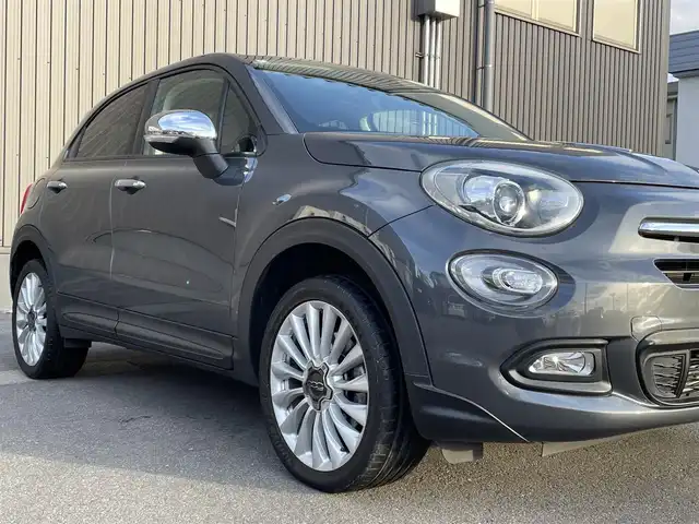 フィアット ５００Ｘ ポップスタープラス 青森県 2018(平30)年 3.6万km グレー レーダークルーズコントロール/ブラインドスポットモニター/パドルシフト/バックカメラ/ドライブレコーダー/ETC/Bluetooth/純正アルミホイール/純正フロアマット/前席シートヒーター/コーナーセンサー/オートライト/レーンキープアシスト/スマートキー/ステアリングスイッチ/ファッショングレー　カラーコード679