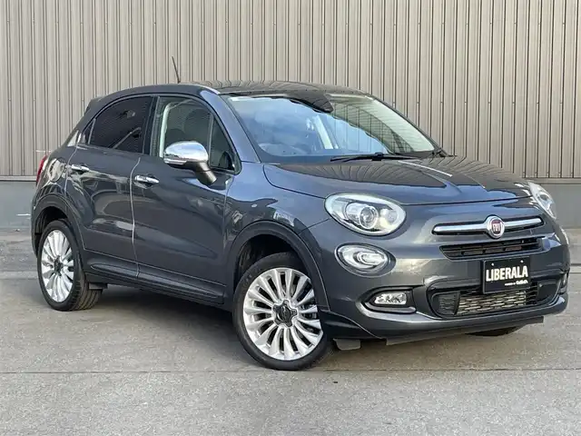 フィアット ５００Ｘ ポップスタープラス 青森県 2018(平30)年 3.6万km グレー レーダークルーズコントロール/ブラインドスポットモニター/パドルシフト/バックカメラ/ドライブレコーダー/ETC/Bluetooth/純正アルミホイール/純正フロアマット/前席シートヒーター/コーナーセンサー/オートライト/レーンキープアシスト/スマートキー/ステアリングスイッチ/ファッショングレー　カラーコード679