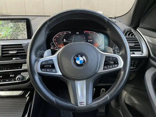 ＢＭＷ Ｘ３ xDrive20d Mスポーツ 長野県 2021(令3)年 2.8万km アルピンホワイト 1オーナー/ AppleCarPlay/ ACC/ レーンチェンジウォーニング/ ハーフレザーシート/ PWシート/ シートヒーター/ ヘッドアップディスプレイ/ 純正ナビ/ 360°カメラ/ PDC/ 純正20インチAW/ パワーバックドア/ ETC/ LEDヘッドライト