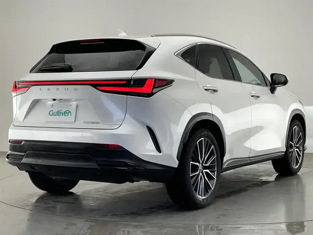 レクサス ＮＸ 350h バージョンL 愛知県 2023(令5)年 3.1万km ソニッククォーツ 純正１４型ディスプレイプラス　ナビ　フルセグＴＶ　ＨＤＭＩ　パノラマルーフ　レクサスチームメイト　全方位カメラ　茶革　シートヒーター　シートベンチレーション　ルーフレール　電動リアゲート　衝突軽減　追従クルコン　ハンドルヒーター　ルーフレール　ワイヤレス充電　デジタルインナーミラー　AC100V電源　内蔵型前後ドライブレコーダー　パドルシフト　HUD　BSM　PKSD　リアトラフィックアラート　禁煙車