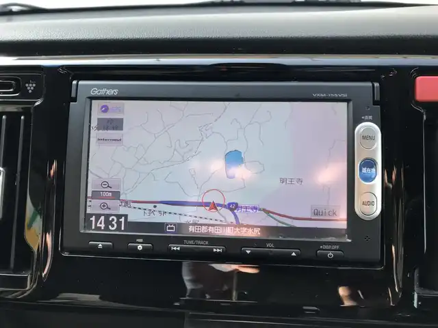 ホンダ Ｎ ＷＧＮ カスタム G ターボパッケージ 和歌山県 2015(平27)年 3.7万km プレミアムホワイトパール ワンオーナー/純正ナビ(VXM-155VSi)/CD・SD・BT・ワンセグTV/バックカメラ/ETC車載器/パドルシフト/クルーズコントロール/横滑り防止装置/HIDヘッドライト/アイドリングストップ/取説・保証書/プッシュスタート