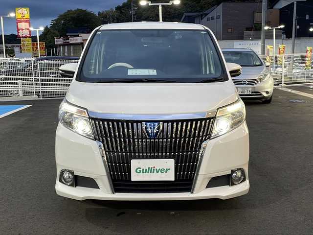 トヨタ エスクァイア ハイブリッド Gi 大分県 2015(平27)年 11万km ホワイトパールクリスタルシャイン 純正ナビTV/両側パワースライドドア/LEDヘッド/ワイヤレス充電