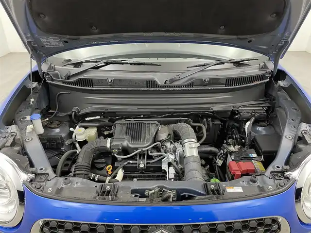 スズキ クロスビー HYBRID MZ 大分県 2019(令1)年 2.7万km スピーディーブルーメタリック 純正8インチメモリナビ/(CD/DVD/BT/フルセグTV)/全方位カメラ/バックカメラ/スマートキー/プッシュスタート/ETC/電格ミラー/ウィンカーミラー/オートライト/フォグランプ/LEDヘッドライト/クルーズコントロール/革巻きステアリング/ステアリングスイッチ/パドルシフト/純正16インチアルミホイール/ドアバイザー/純正ゴムフロアマット