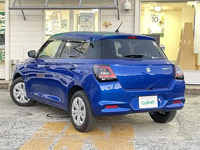 スズキ スイフト XG 神奈川県 2023(令5)年 0.2万km 青 純正ディスプレイオーディオ/　（android auto・Apple Car Play ）/デュアルセンサーブレーキサポート/アダプティブクルーズコントロール/LEDヘッドライト/コーナーセンサー/ビルトインETC/前席シートヒーター/前後ドライブレコーダー/スマートキー×2/保証書/取扱説明書
