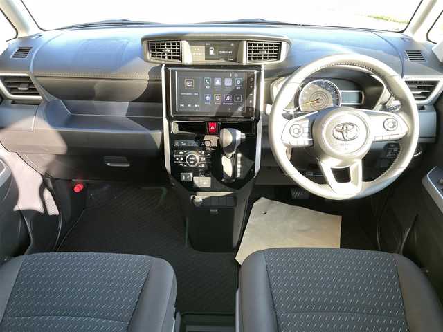 トヨタ ルーミー カスタムG－T 長崎県 2025(令7)年 0.1千km ブラックマイカメタリック/パールホワイト2トーン ワンオーナー/モデリスタエアロ（F/S/R下）/純正ディスプレイオーディオ/（Bluetooth/フルセグ）/全方位カメラ/衝突軽減システム/レーンアシスト/レーダークルーズ/両側パワースライドドア/電動格納ミラー/オートライト/スマートキー/プッシュスタート/純正15インチAW